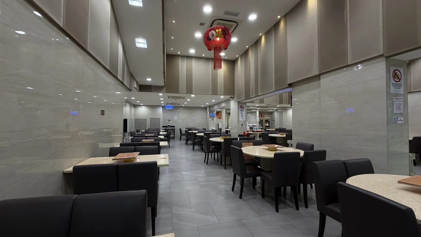 现在的粗茶食馆用餐区 Cu Cha today